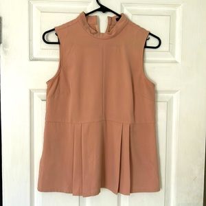 Ann Taylor petite peplum blouse